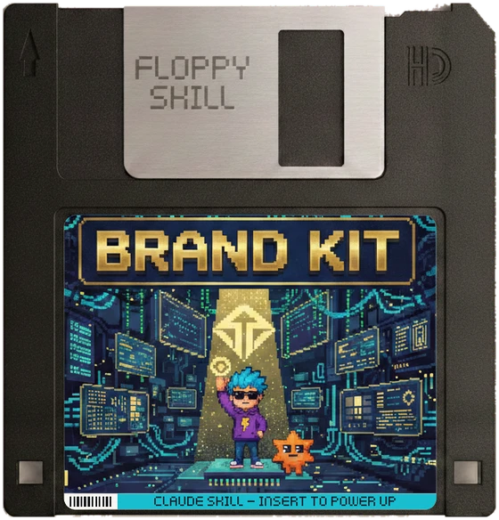 Brand Kit floppy